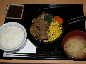 生ラム定食